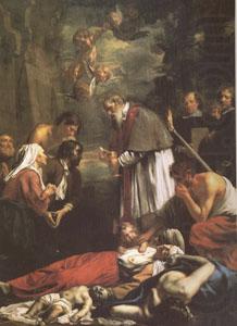 OOST, Jacob van, the Younger St Macaire of Ghent Tending the Plague-Stricken (mk05) china oil painting image